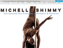 Tablet Screenshot of michelleshimmy.com